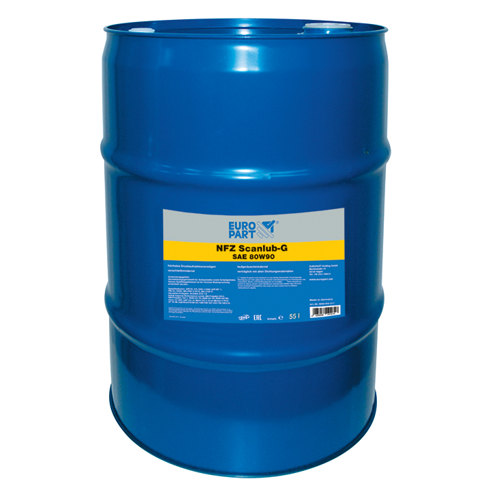 Europart Växellådsolja NFZ Scanlub-ST, Mineral, 80W-90, 55 liter fat