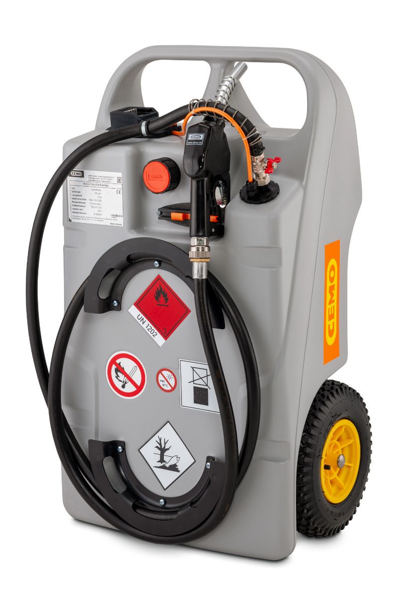 Dieselvagn, 60 liter, CAS-system utan batteri, elpump Centri SP 30 12V, automunstycke-image