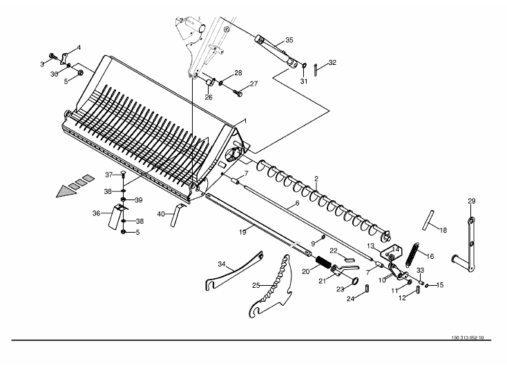 Cutting mechanism -26 Messer / knifes / couteaus