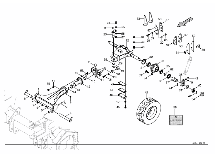 Additional axle -optional