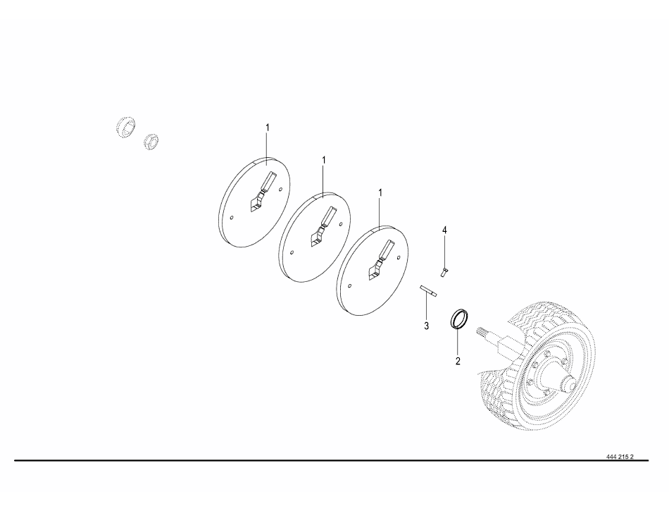 47.0 Weight for axle -optional