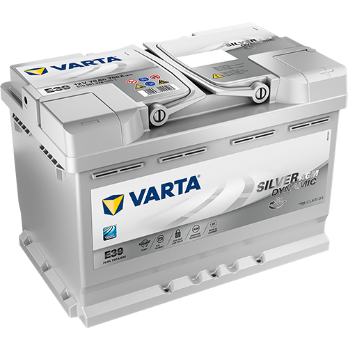 Varta Ultra Dynamic, AGM, 12V 70Ah, E39 (ersätts av A7)