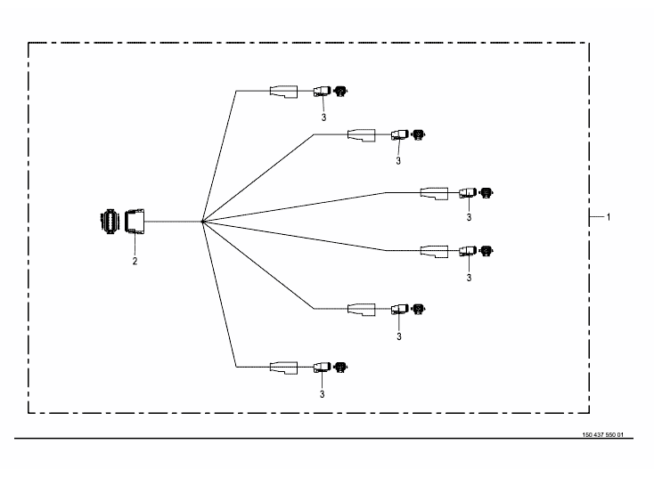 Cable harness - Headlight