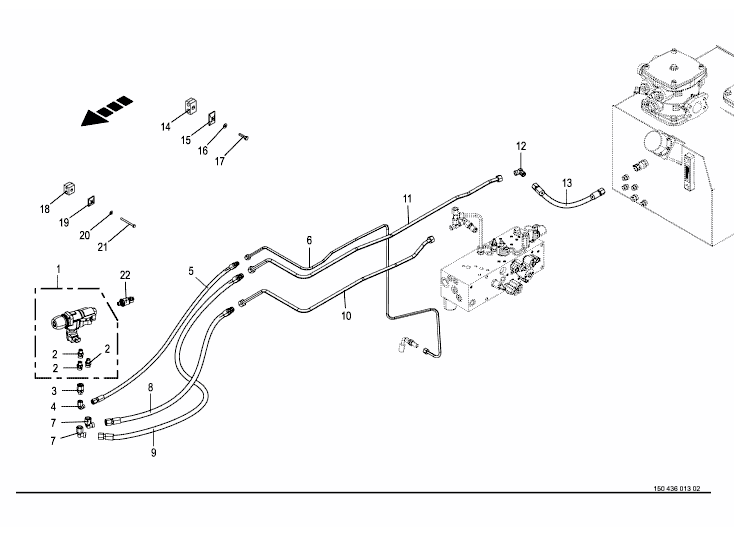 Hydraulics - brake / brake valve