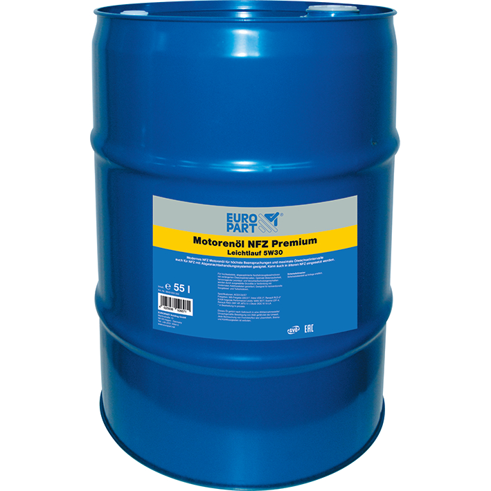 Europart Motorolja NFZ Premium, 5W-30, 55 liter fat-image