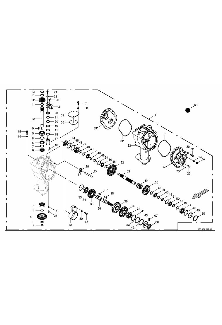 Transmission höger