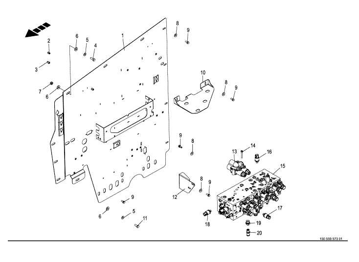 Hydraulisk konsoll