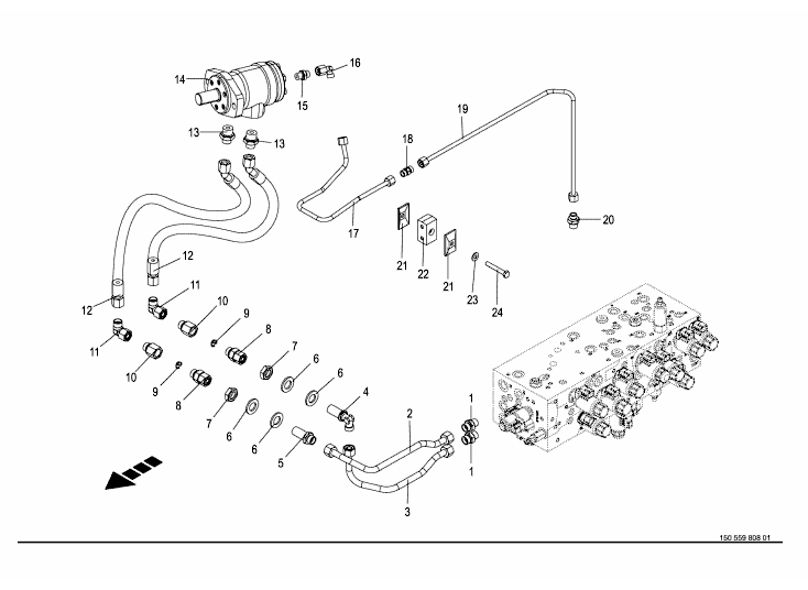 Hydraulik - växellåda skruv