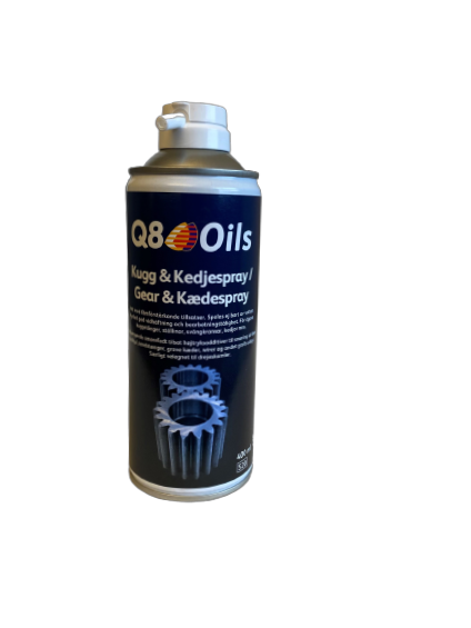 Q8 Kugg & Kedjespray, 400 ml flaska (12-pack)-image