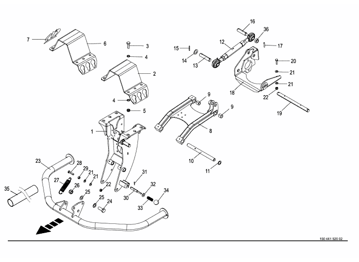 Headstock -Zusatzkreisel- optional