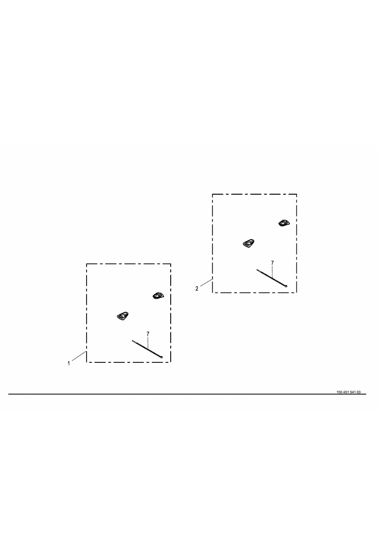 66.0 Prot. for blade retaining screw 2-set