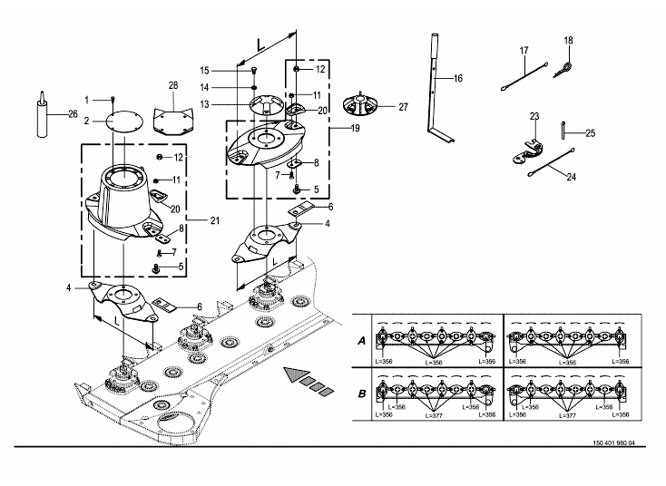 Blade quick coupler