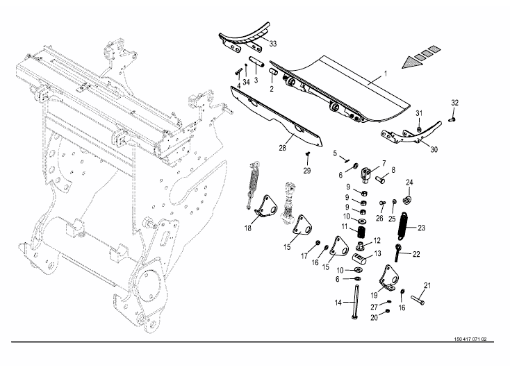 Drum base - spring-mounted