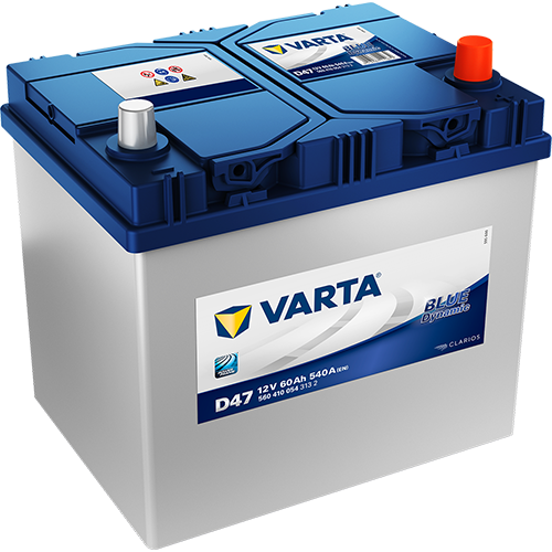 Varta Blue Dynamic, 12V 60Ah, D47-image