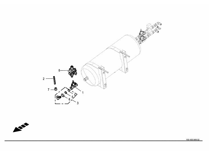 Överströmningsventil / tryckregulator