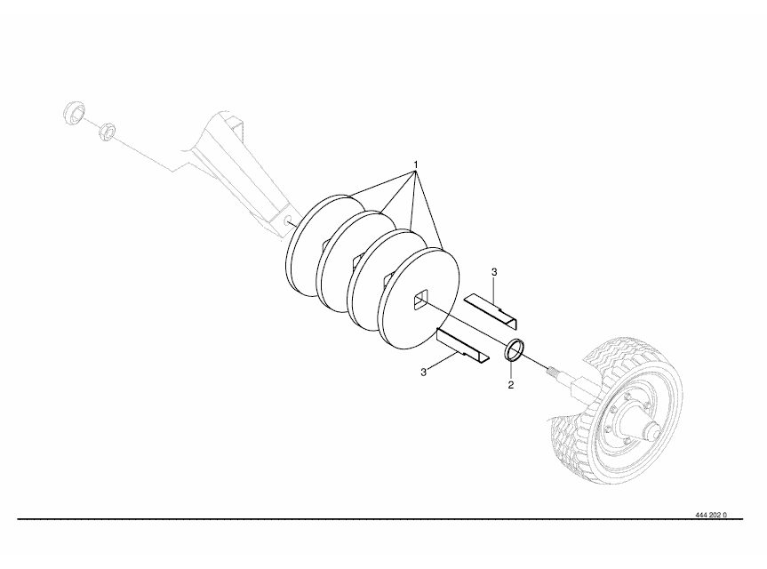 33.0 Weight for axle -optional