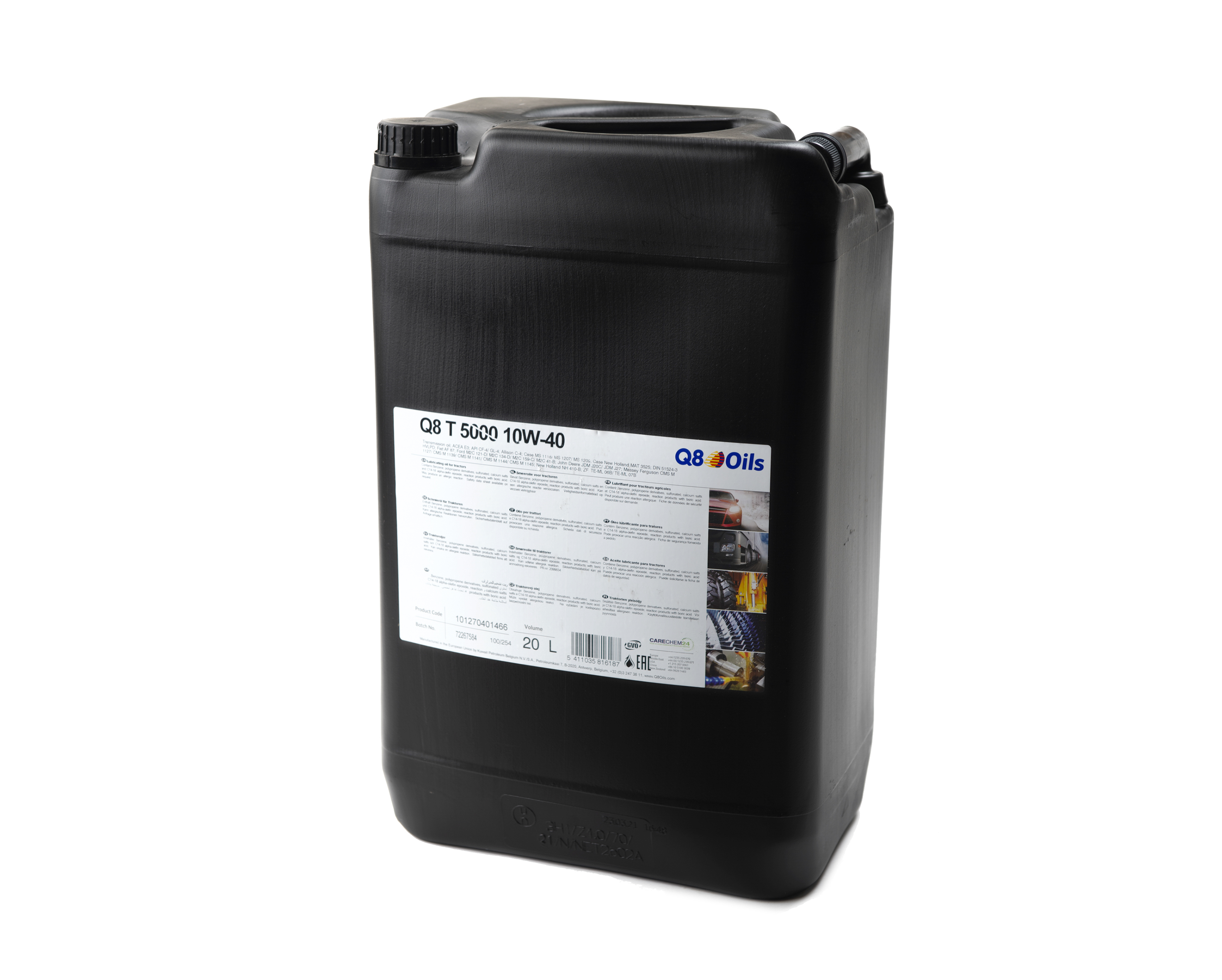 Q8 T 5000, 10W-40, 20 liter dunk-image