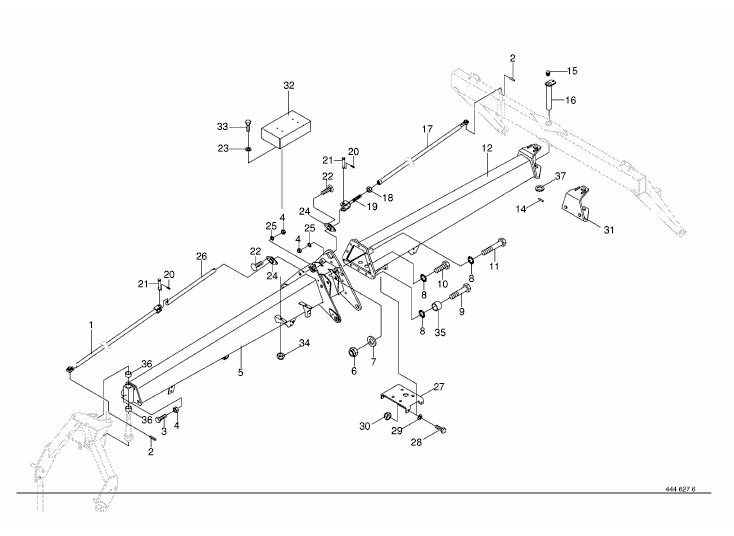 Frame / Steering rod