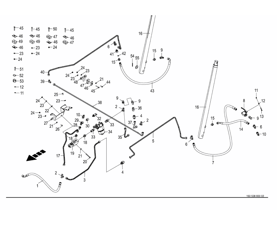 Hydraulics tailgate