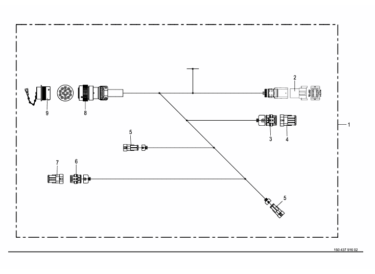 Cable harness - intake