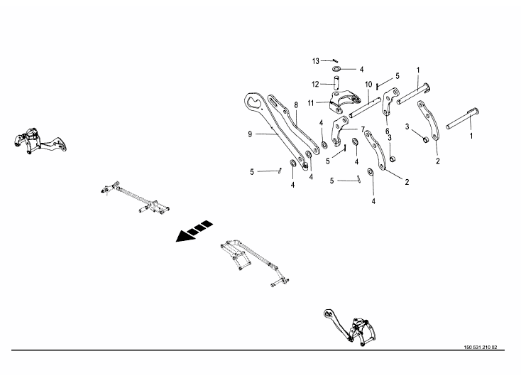 Kinematik - fällbar.