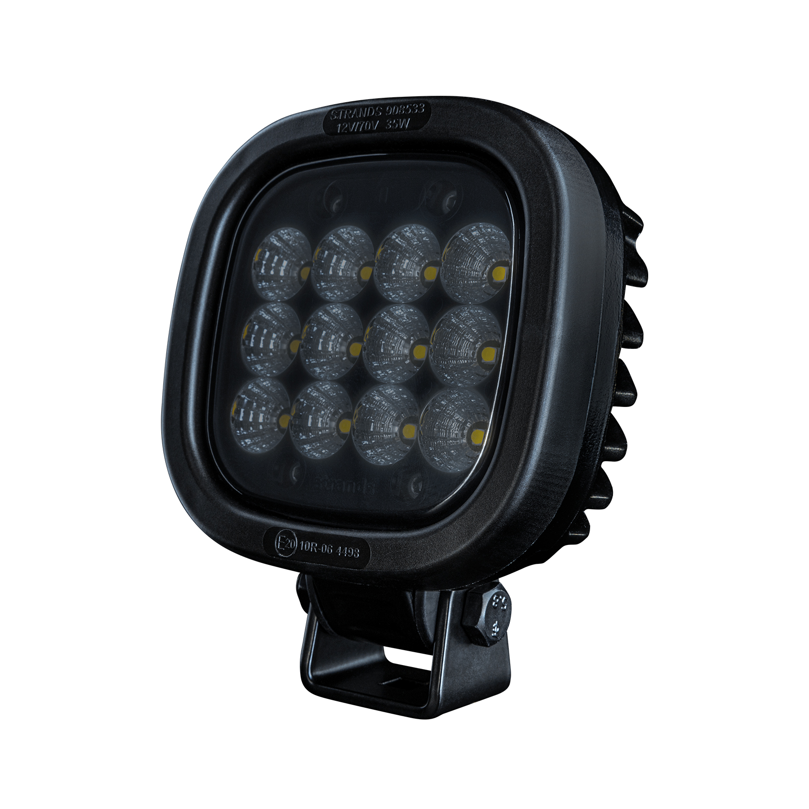 Strands arbetsljus/backljus President, 12 LED, 12-70V DC, 18W-image