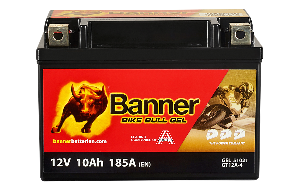 Banner Bike Bull GEL GT12A-4, 12V 10Ah, GEL51021-image