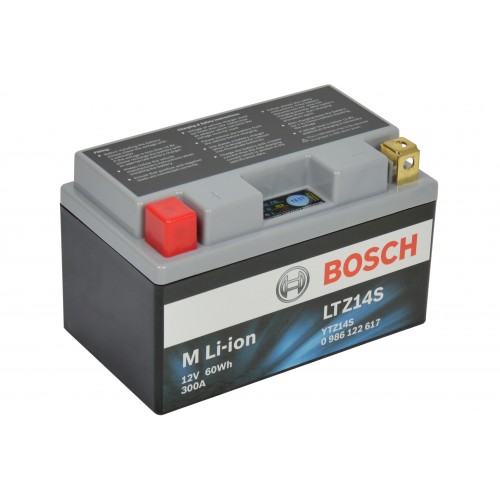 Bosch MC Litium, 12V 300 CCA, LTZ14S