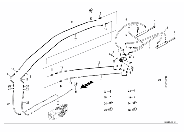 Hydraulics - spout 45640 rows