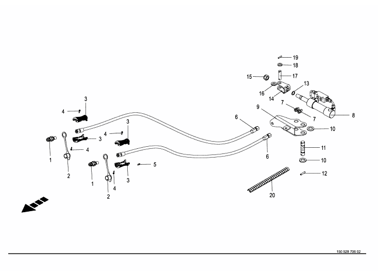 Hydraulisk gränspridnings system