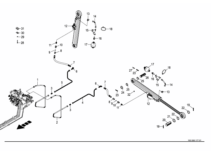 Hydraulik - lyft bak