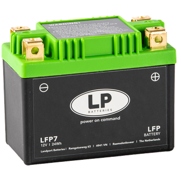 LP Litium MC Batteri, 12V 2Ah 24 Watt, LPMLLFP7-image