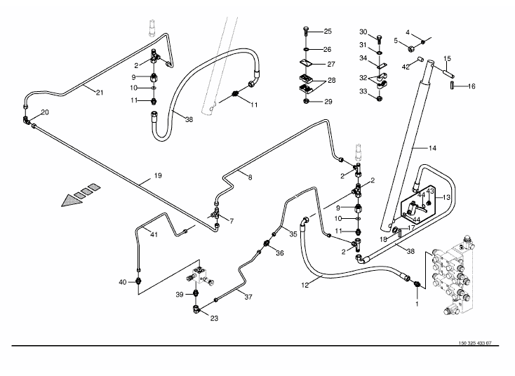 Hydraulics tailgate