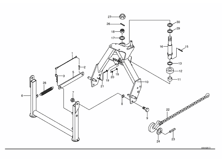 Headstock / support jack