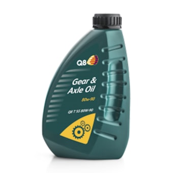 Q8 T 55, 80W-90, 1 liter flaska (15-pack) - image