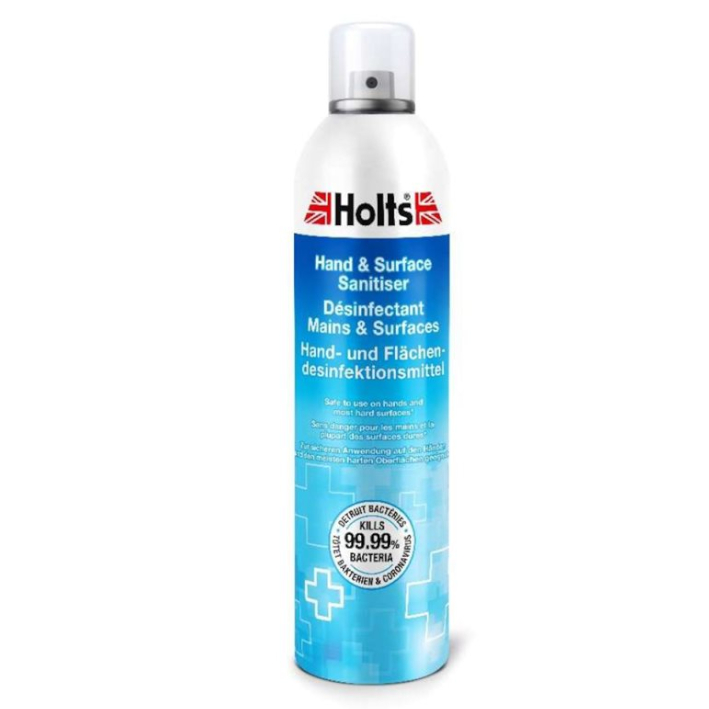 HOLTS® Hand & surface sanitiser, 400 ml sprayflaska