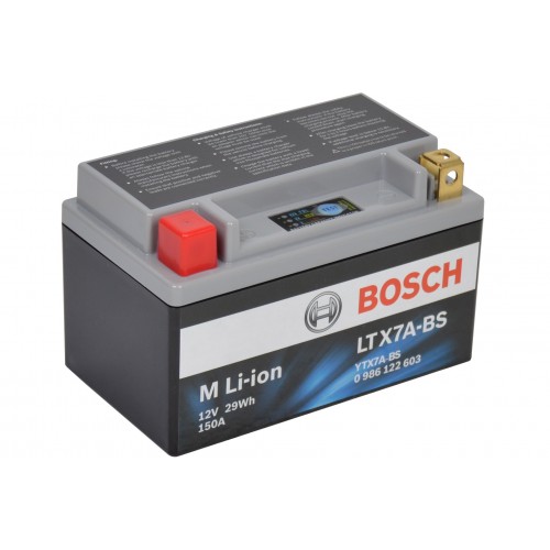 Bosch MC Litium, 12V 150 CCA, LTX7A-BS