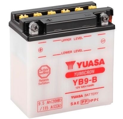 Yuasa MC YB9-B, 12V 9,5 Ah, YB9-B-image