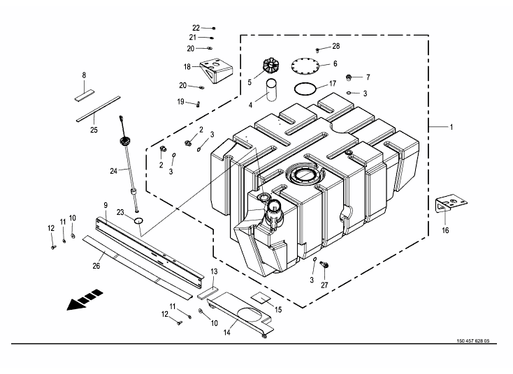 Diesel tank