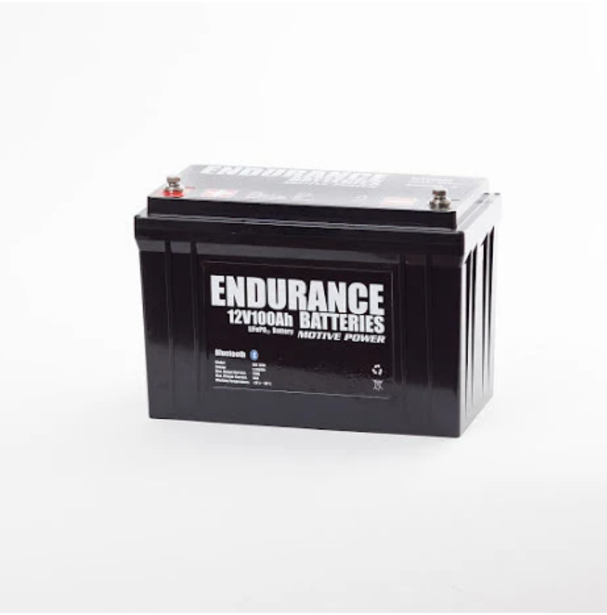 Endurance Litium, 12V 100Ah, Heat med BLUETOOTH, ELB12-100HEAT