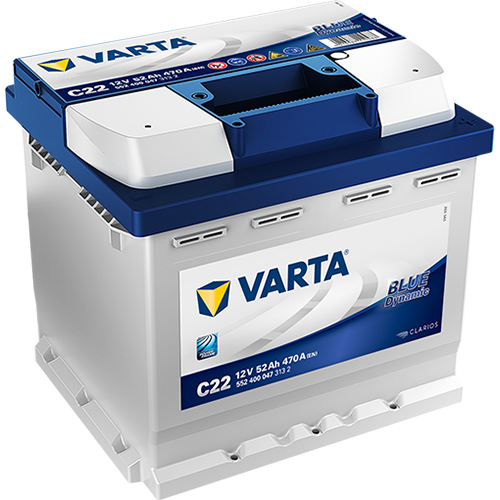 Varta Blue Dynamic, 12V 52Ah, C22-image