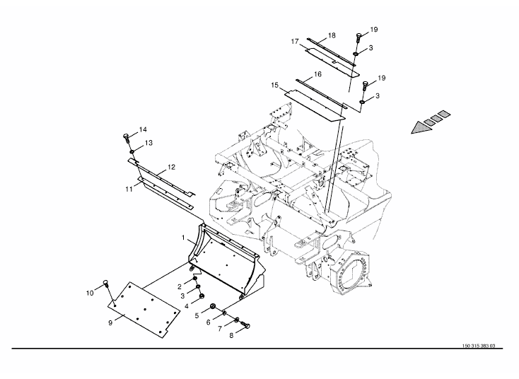 Drive of grinding device