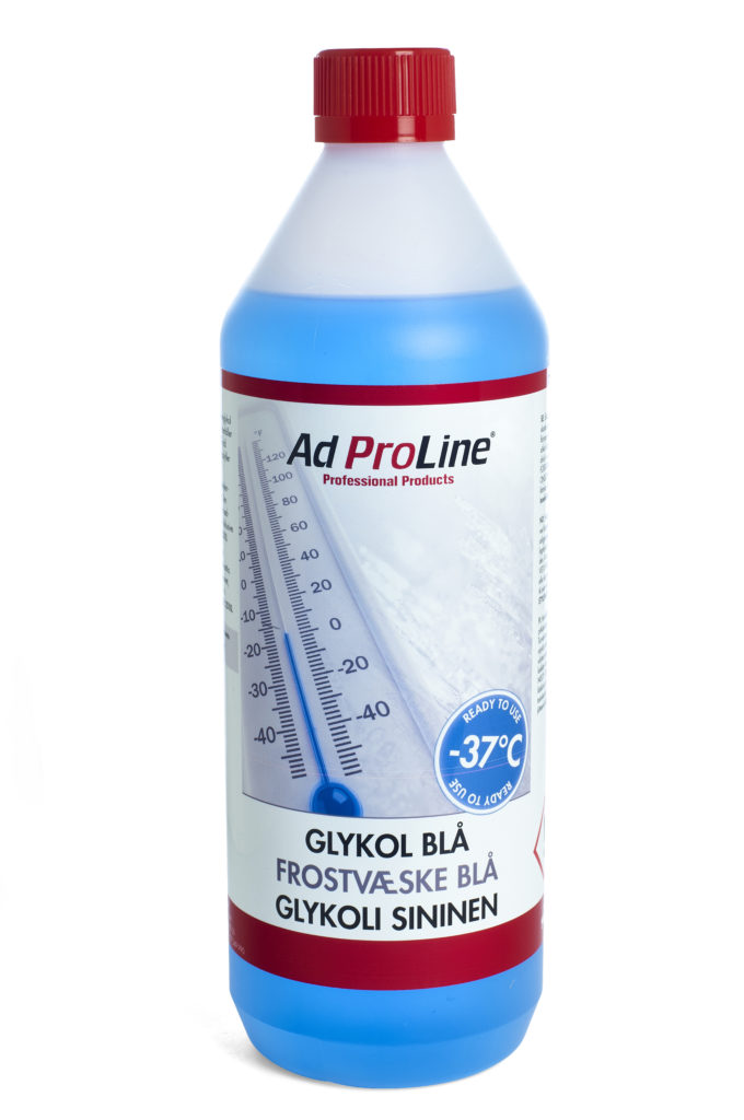 AdProLine® Glykol Blå Färdigblandad, 1 liter flaska