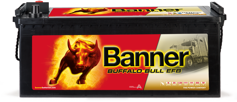 Banner Buffalo Bull EFB, 12V 150Ah, EFB65017