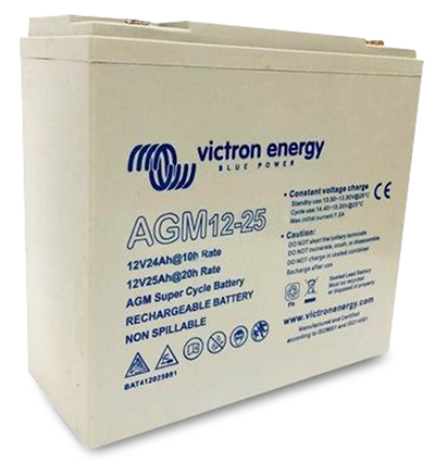 Victron AGM Super Cycle (M5), 12V 25Ah, BAT412025081