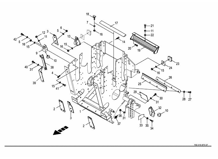 Intake housing