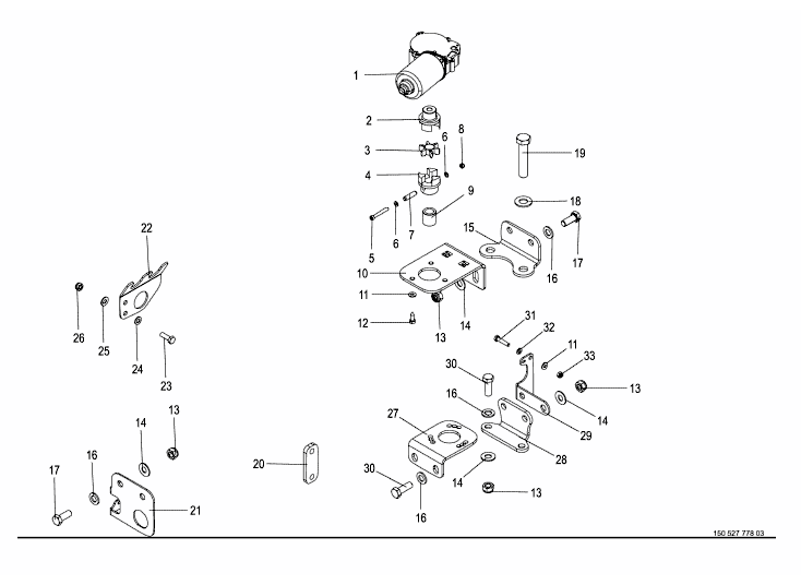 Elektrisk lyft - rotor - tillval