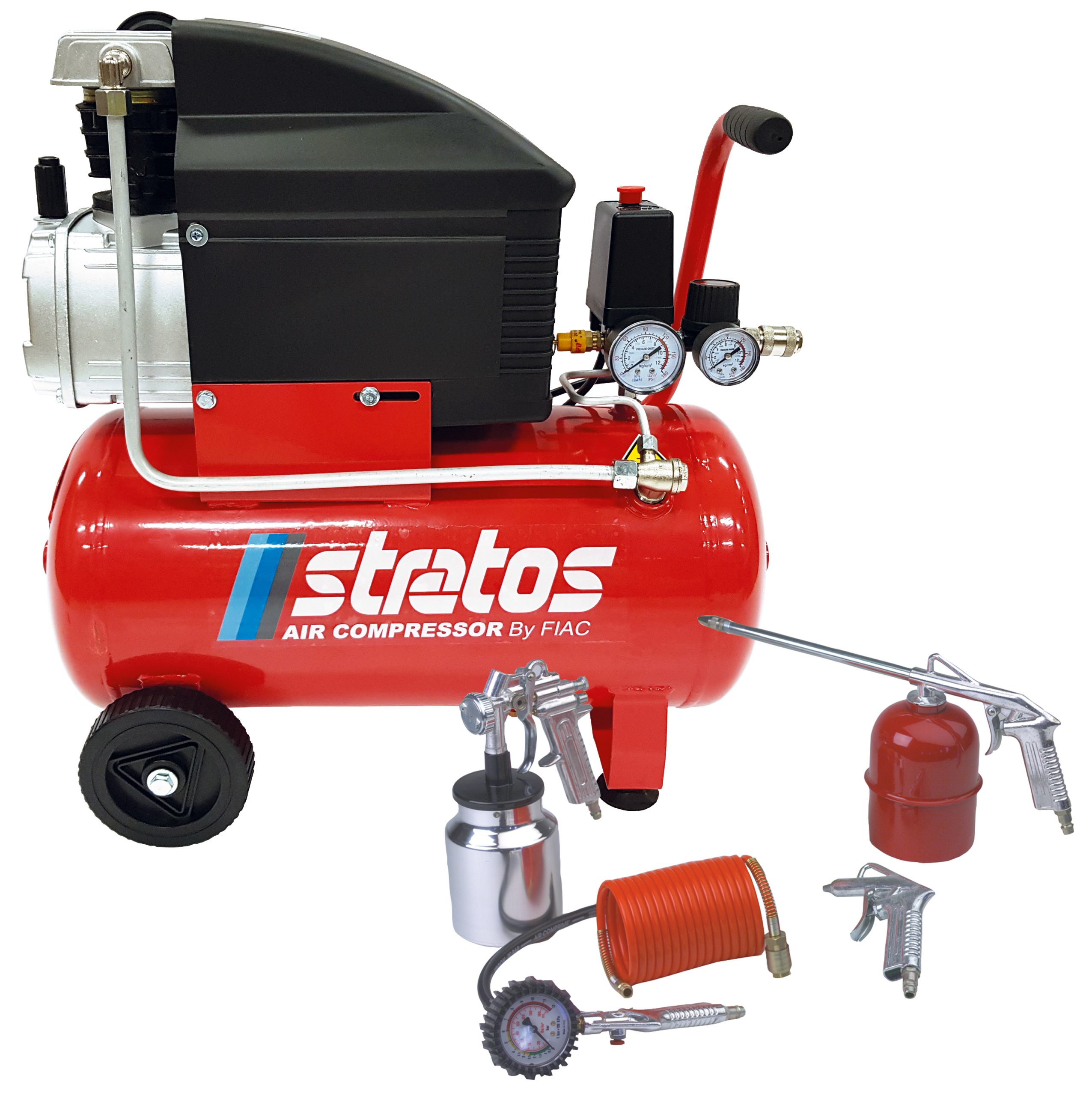 Kompressor Stratos, 24 liter, med kit-image