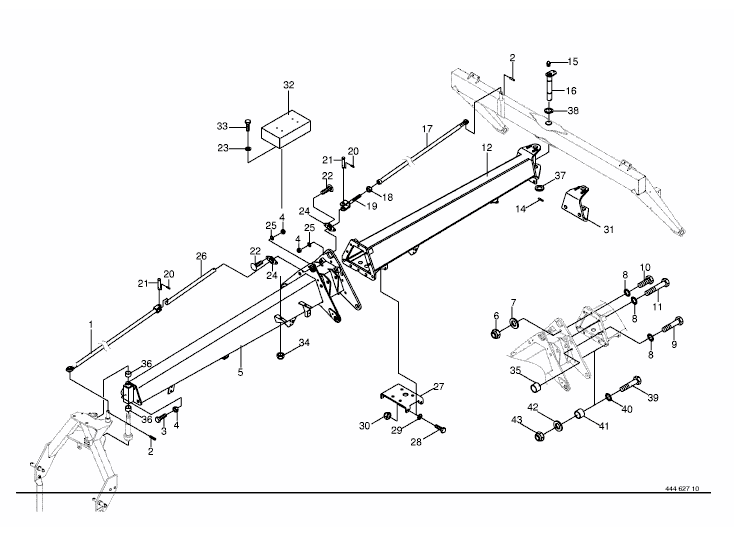 Frame / Steering rod