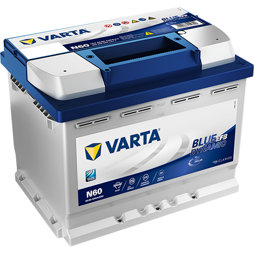 Varta Blue Dynamic, EFB, 12V 60Ah, N60